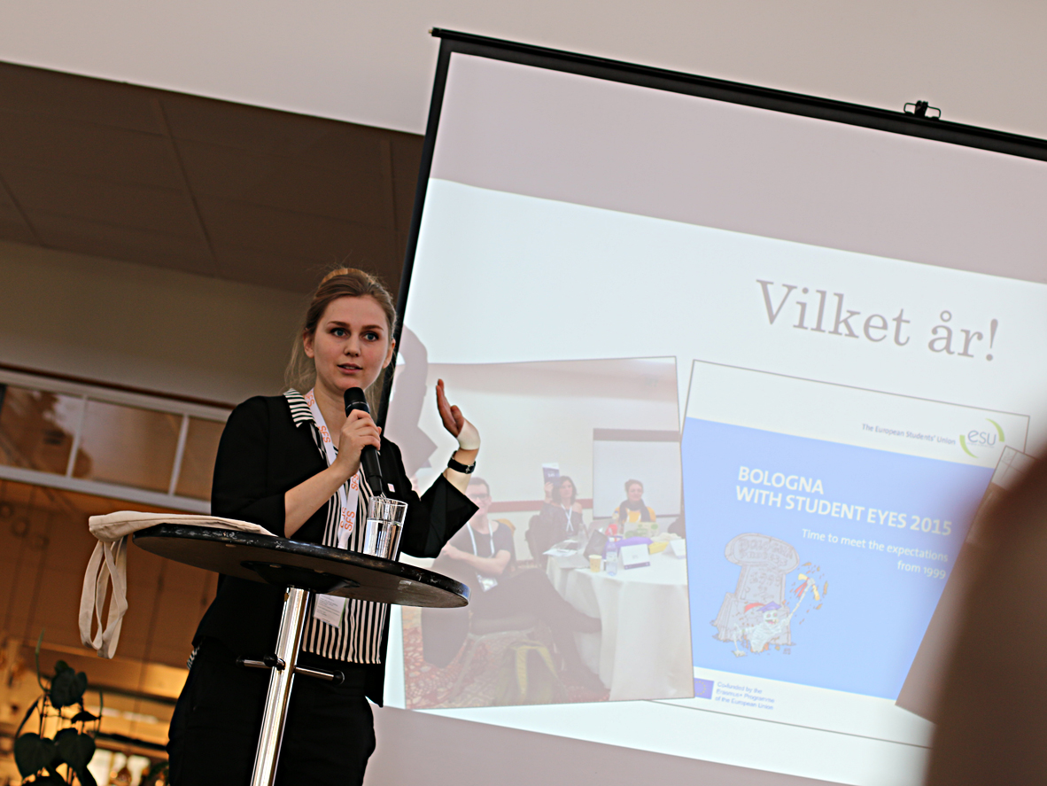 Charlotta Tjärdal, ordförande i SFS, summerar ett lyckat verksamhetsår.