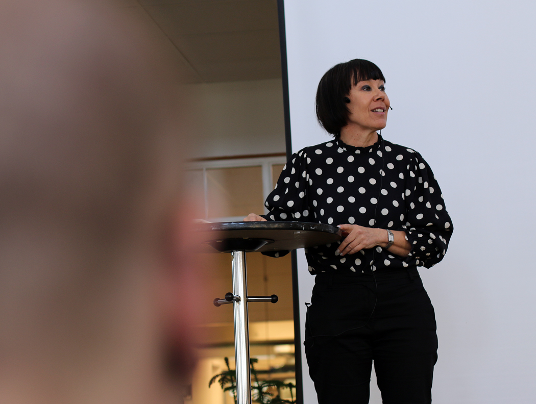 Högskolans rektor Ylva Fältholm ser titeln