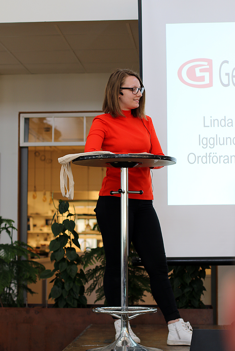 Elin Westrin, Gefle Studentkårs vice ordförande, beskriver Gävles studentliv som mysigt och menar att det var en av anledningarna till utmärkelsen.